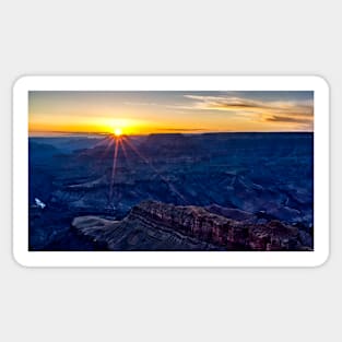 Sunburst, Grand Canyon Sticker